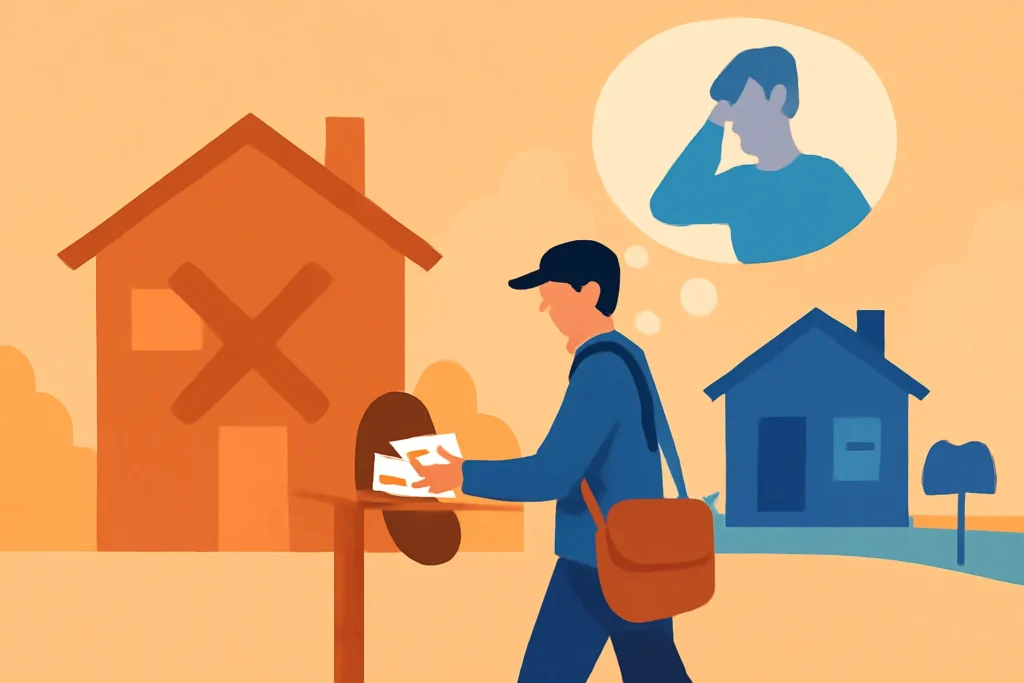 Ignoring the address change until after you move