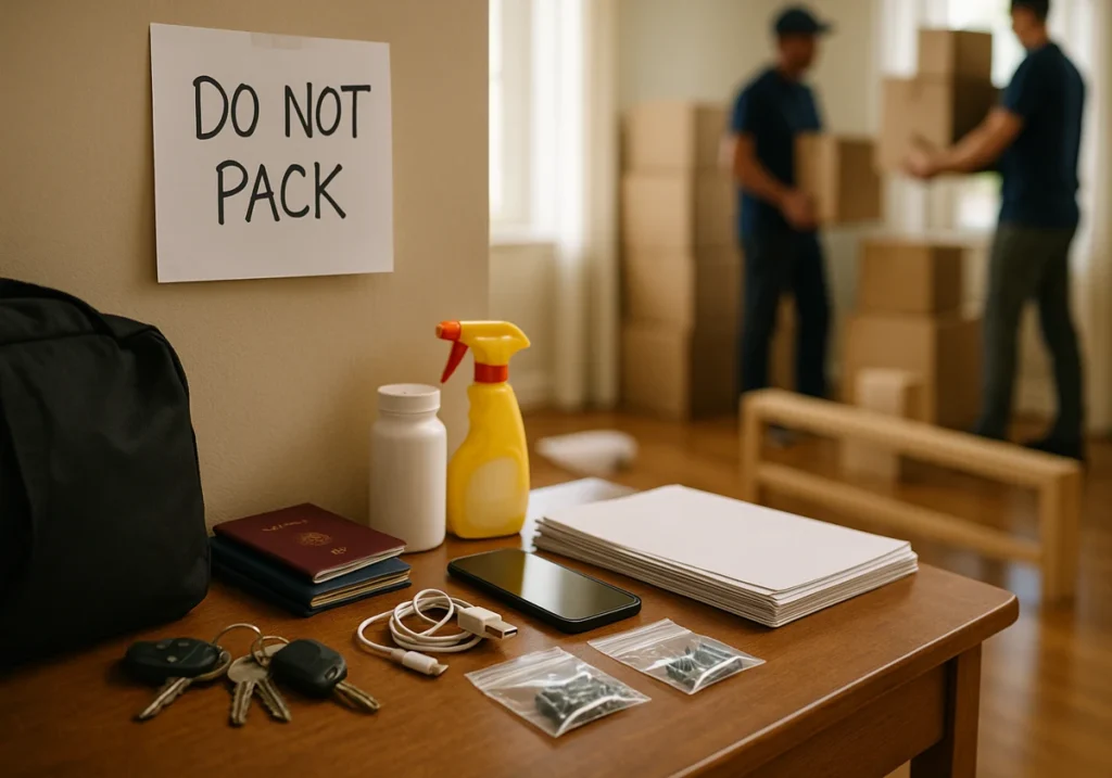 No-Pack Zone: Items That Stay With You