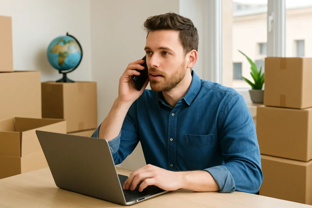 choosing overseas movers