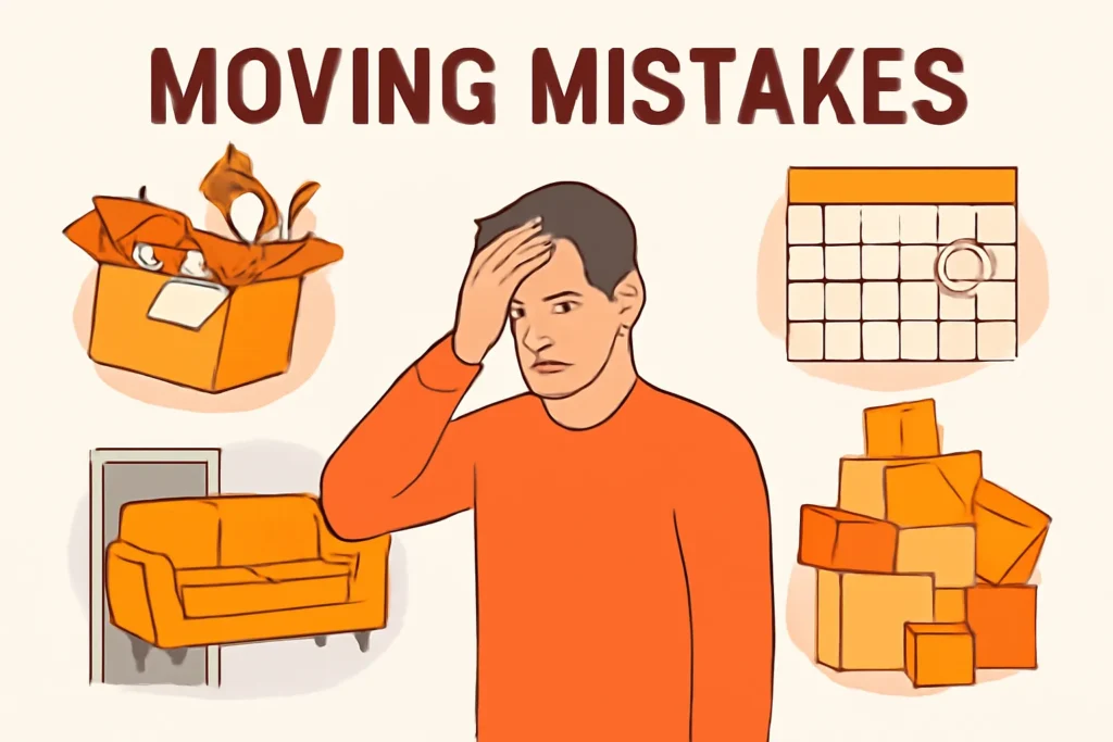 Moving mistakes